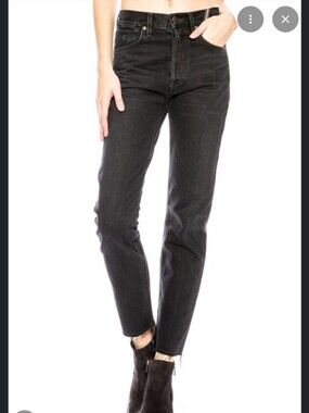 Jean Atelier Hunter Crop Straight Leg Jeans Slim Fit